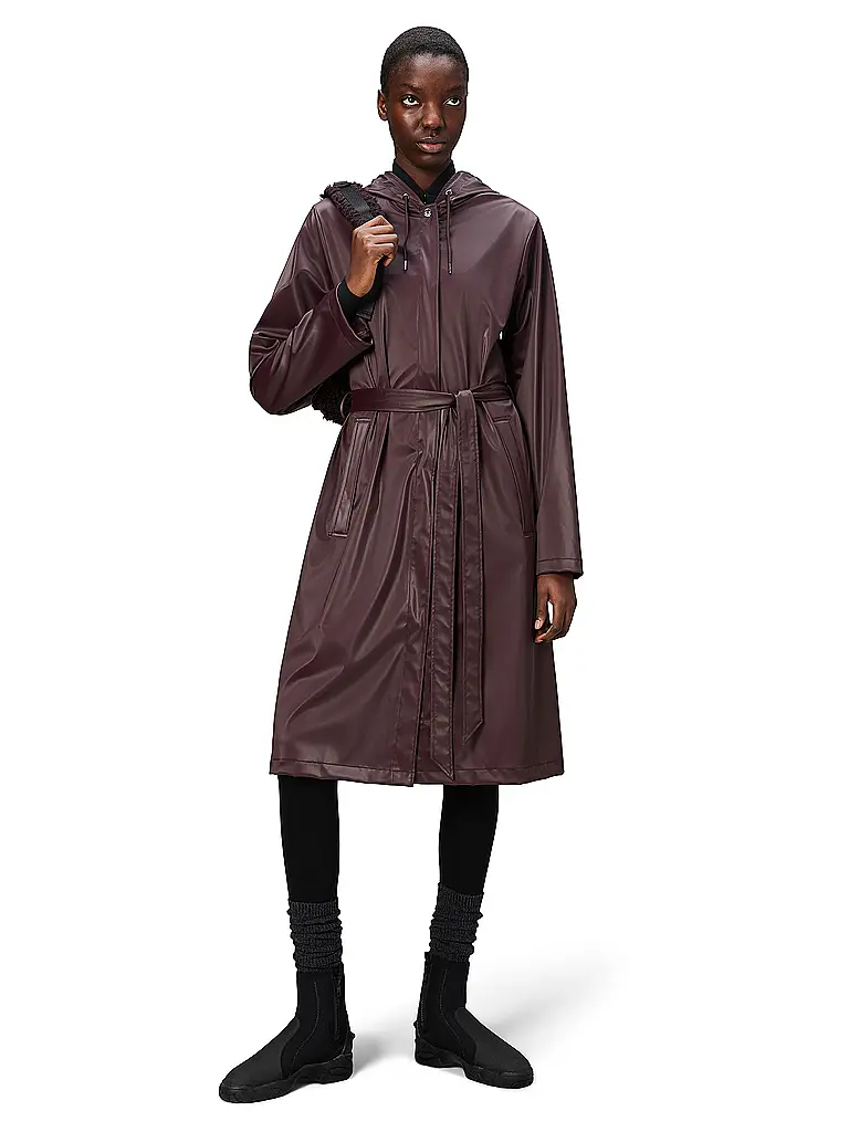 RAINS | Regenjacke  | dunkelrot