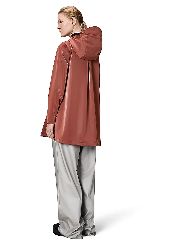 RAINS | Regenjacke  | orange