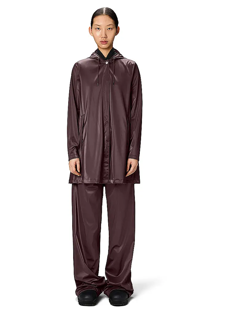RAINS | Regenjacke  | dunkelrot