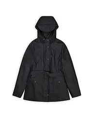 RAINS | Regenjacke CURVE JACKET W3 | schwarz