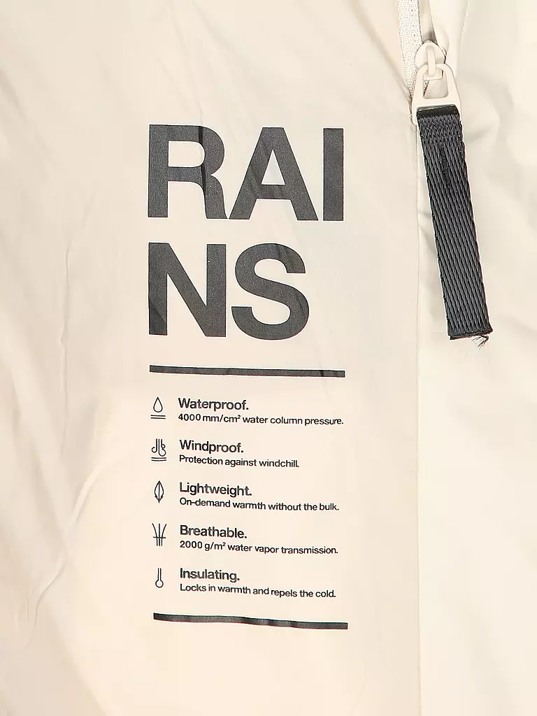 RAINS | Regenjacke LOHJA | beige