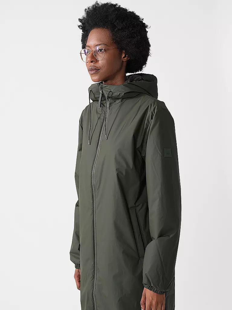 RAINS | Regenjacke LOHJA | dunkelgrün