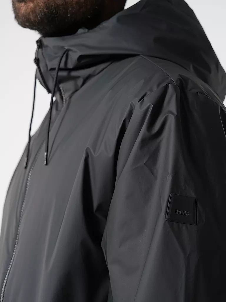 RAINS | Regenjacke LOHJA | schwarz