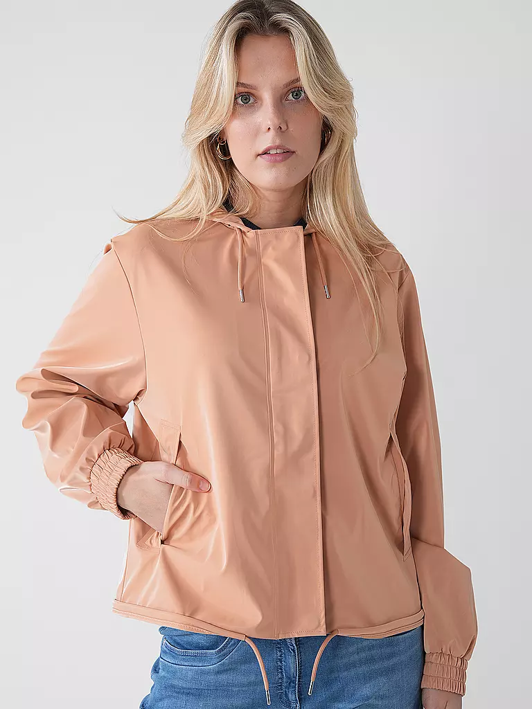 RAINS | Regenjacke STRING W JACKET | orange