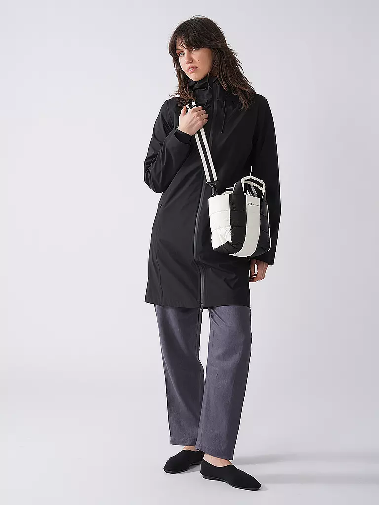RAINS | Regenjacke SUVA HARDSHELL LONG | schwarz