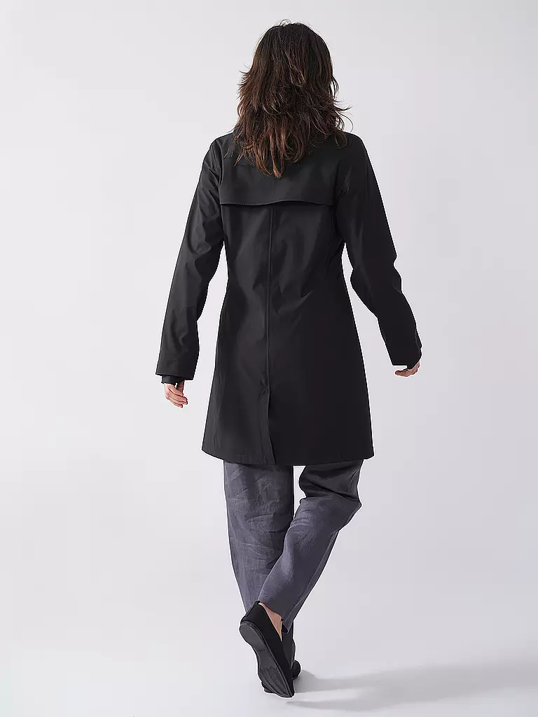 RAINS | Regenjacke SUVA HARDSHELL LONG | beige