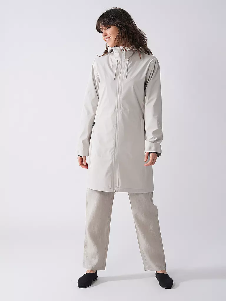 RAINS | Regenjacke SUVA HARDSHELL LONG | schwarz