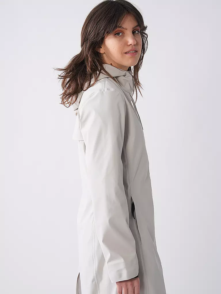 RAINS | Regenjacke SUVA HARDSHELL LONG | schwarz