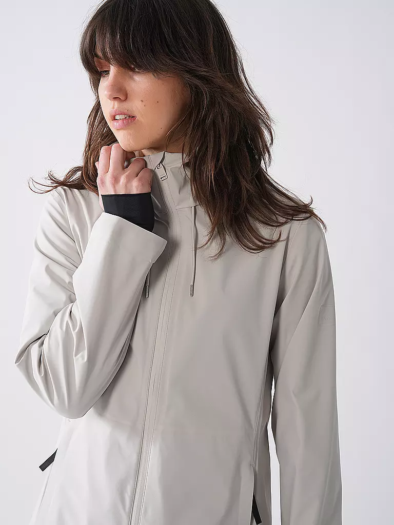 RAINS | Regenjacke SUVA HARDSHELL LONG | schwarz