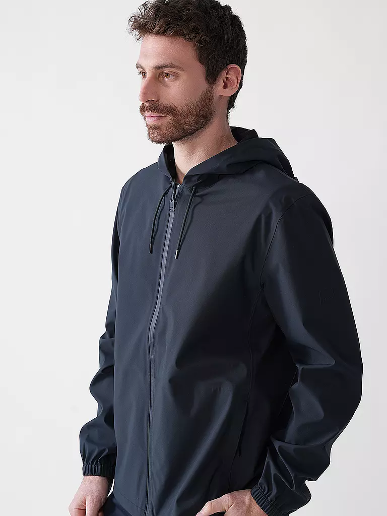 RAINS | Regenjacke SUVA HARDSHELL | schwarz