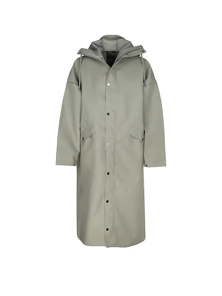 RAINS | Regenjacke VISION RAIN LONG | olive