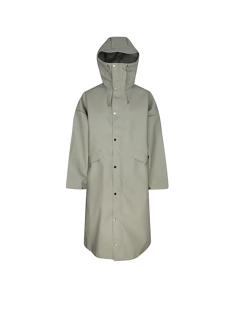 RAINS | Regenjacke VISION RAIN LONG | olive