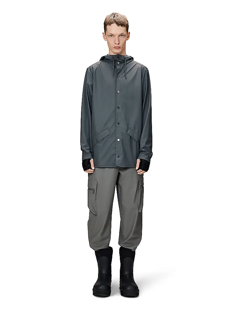 RAINS | Regenjacke | grau