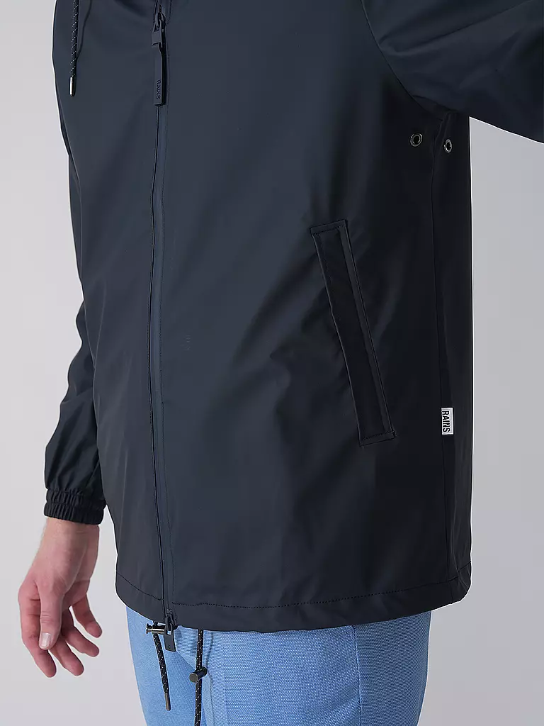 RAINS | Regenjacke | schwarz