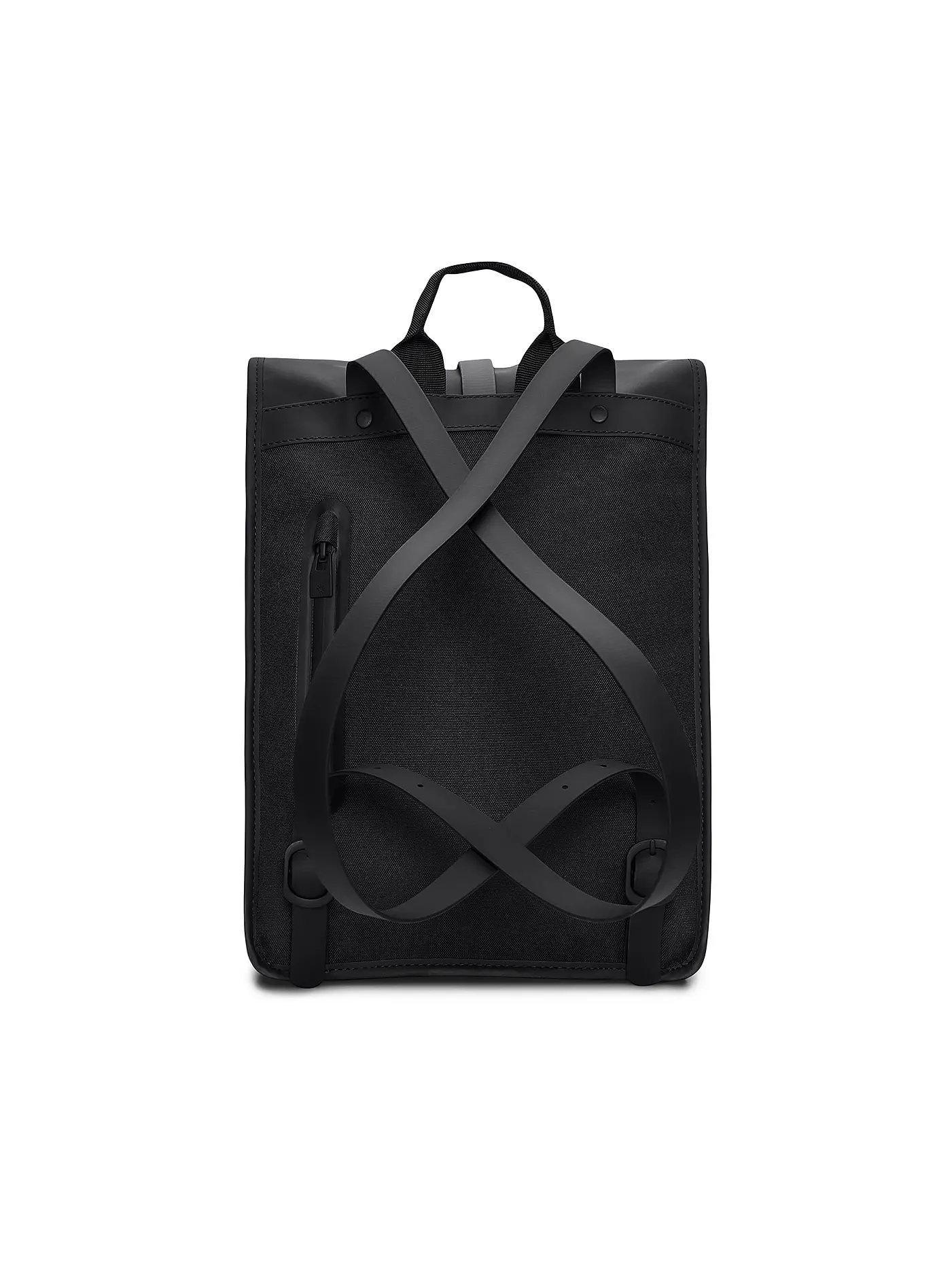 RAINS | Rucksack ROLLTOP MINI | schwarz