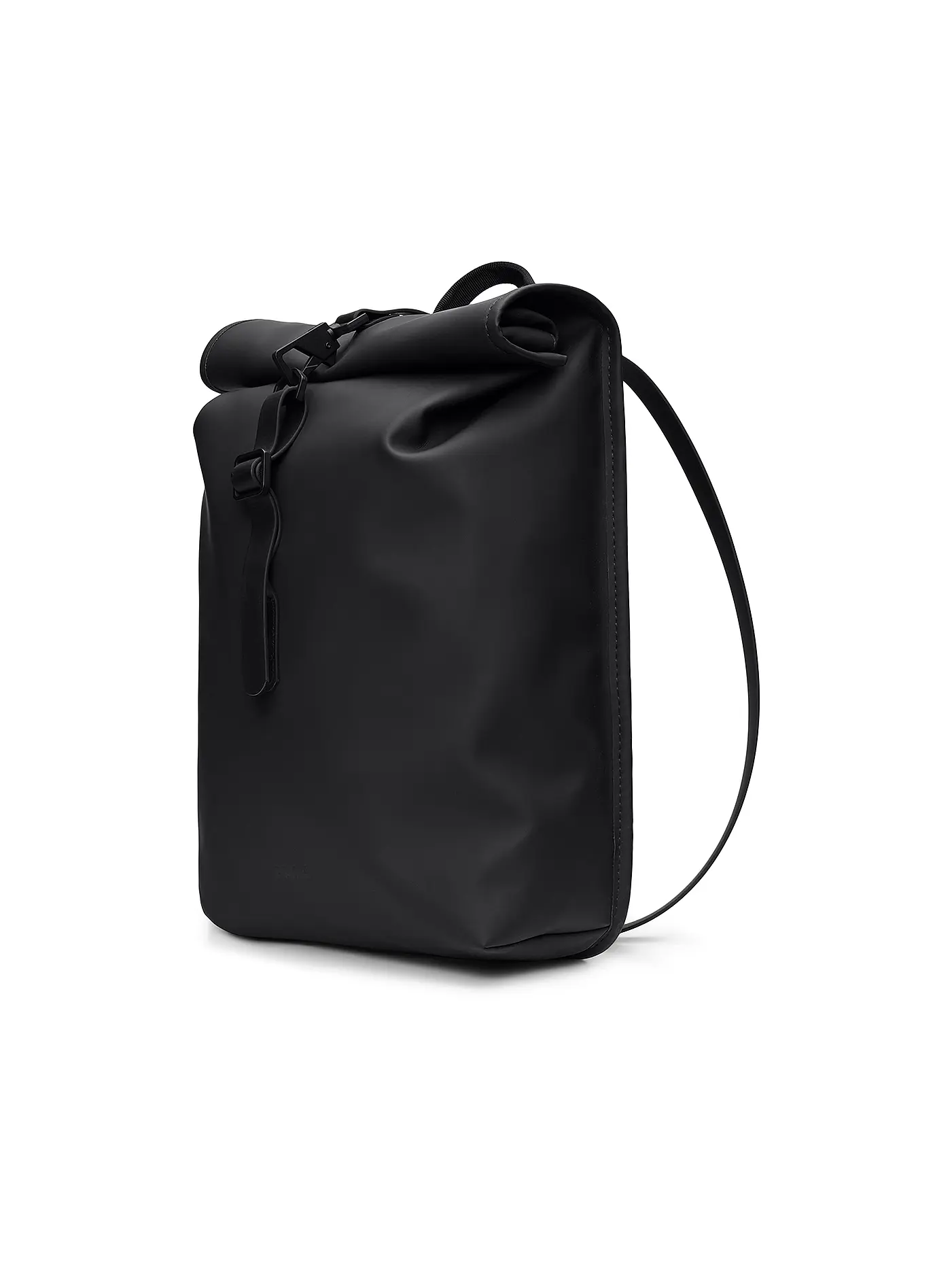 RAINS | Rucksack ROLLTOP MINI | schwarz