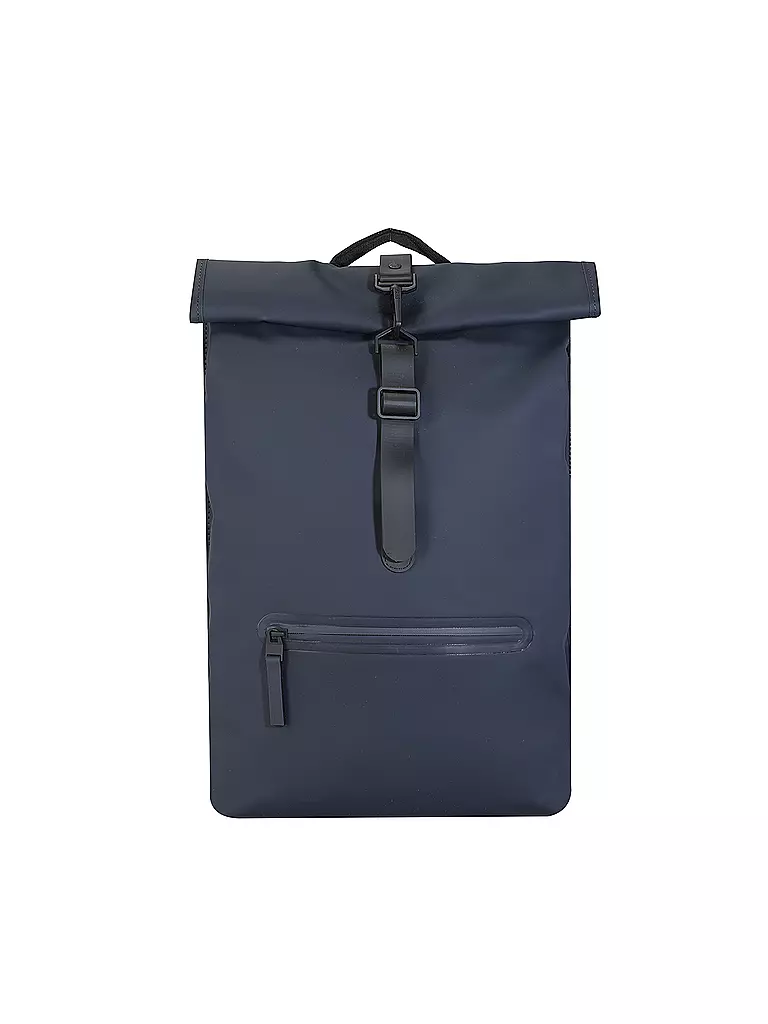 RAINS | Rucksack ROLLTOP W3 | dunkelblau