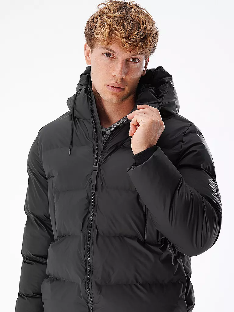 RAINS | Steppjacke | schwarz