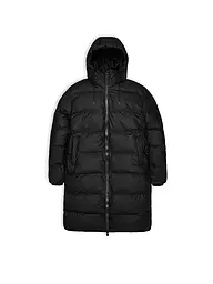 RAINS | Steppmantel ALTA LONGER PUFFER JACKET | schwarz