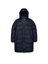 RAINS | Steppmantel ALTA LONGER PUFFER JACKET | dunkelblau