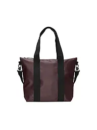 RAINS | Tasche - Tote Bag MINI W3 | Dunkelrot