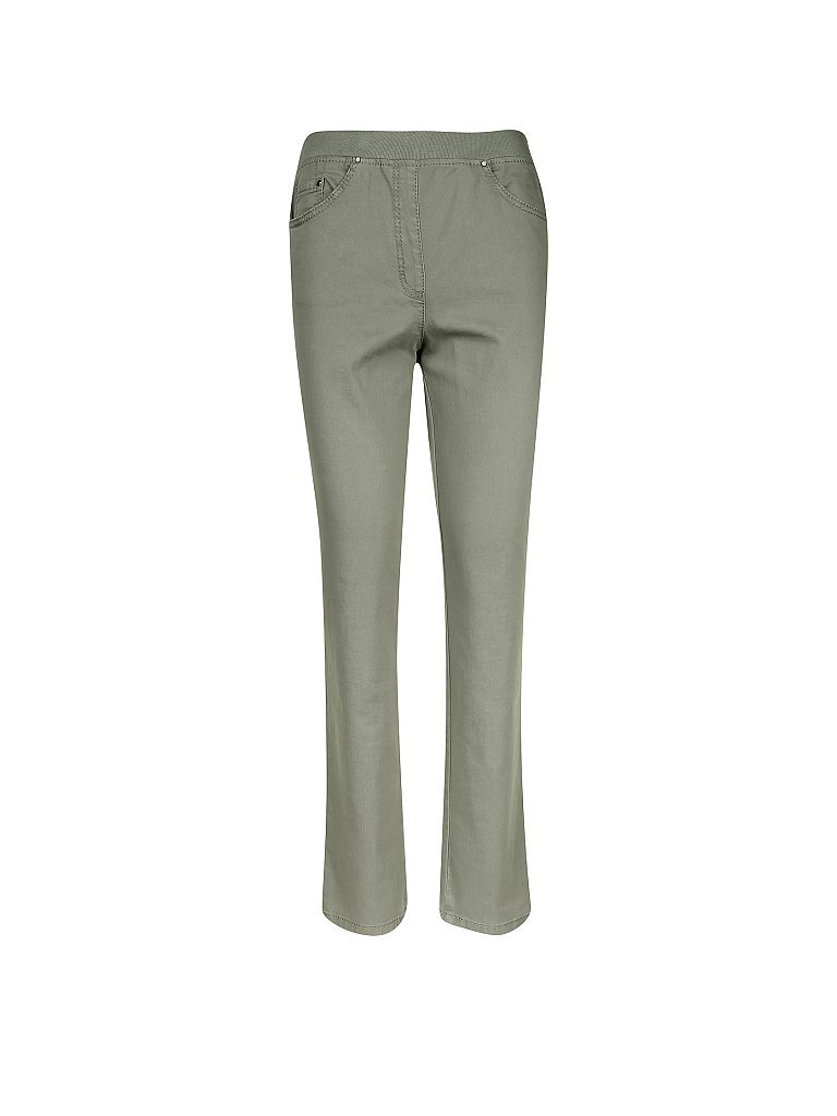 RAPHAELA BY BRAX Jeans Slim-Fit  Pamina olive | 36/L30