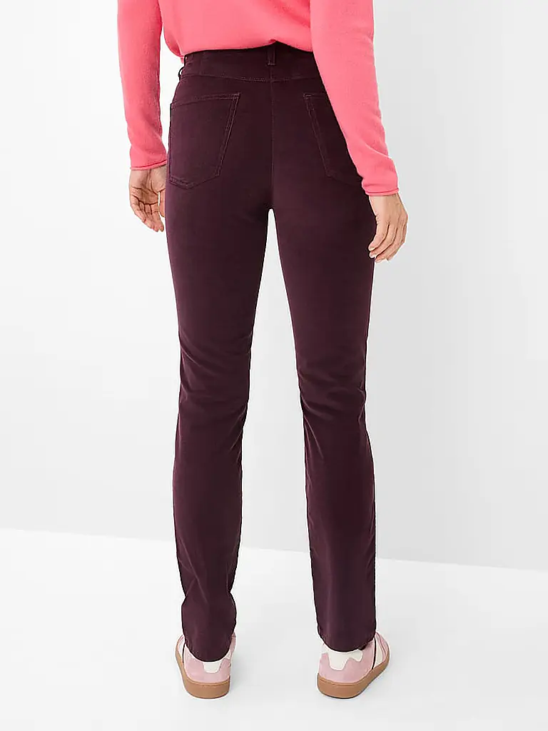 RAPHAELA BY BRAX | Businesshose LAURA NEW  | dunkelrot