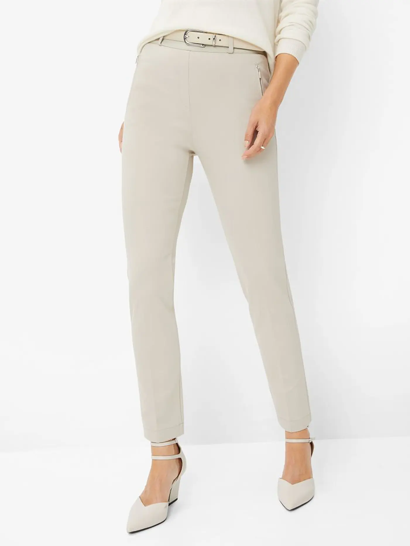 RAPHAELA BY BRAX | Businesshose LILLYTH | creme