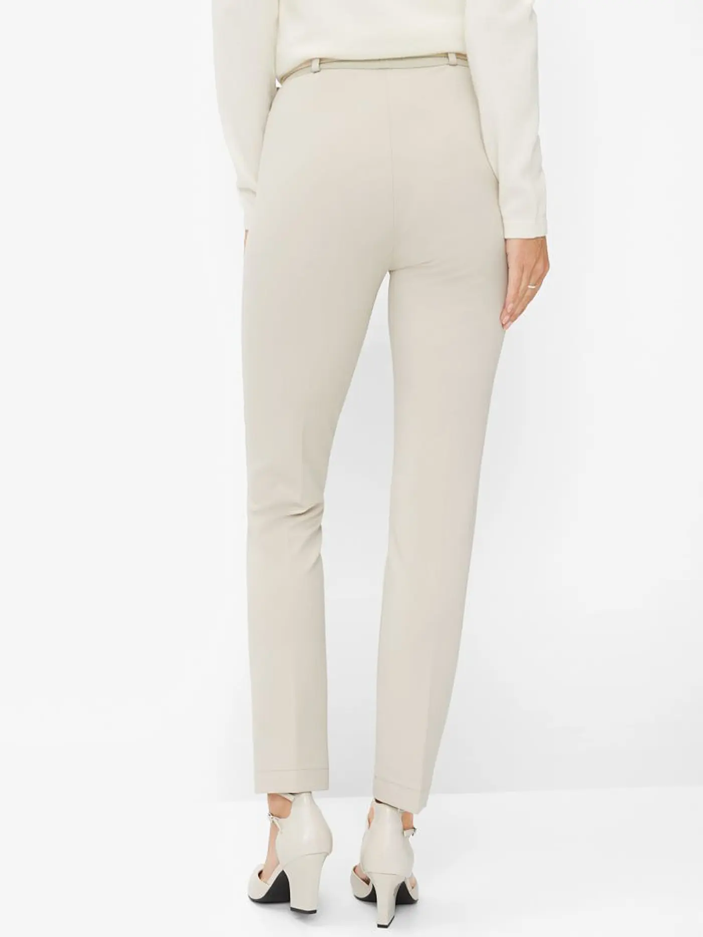 RAPHAELA BY BRAX | Businesshose LILLYTH | creme