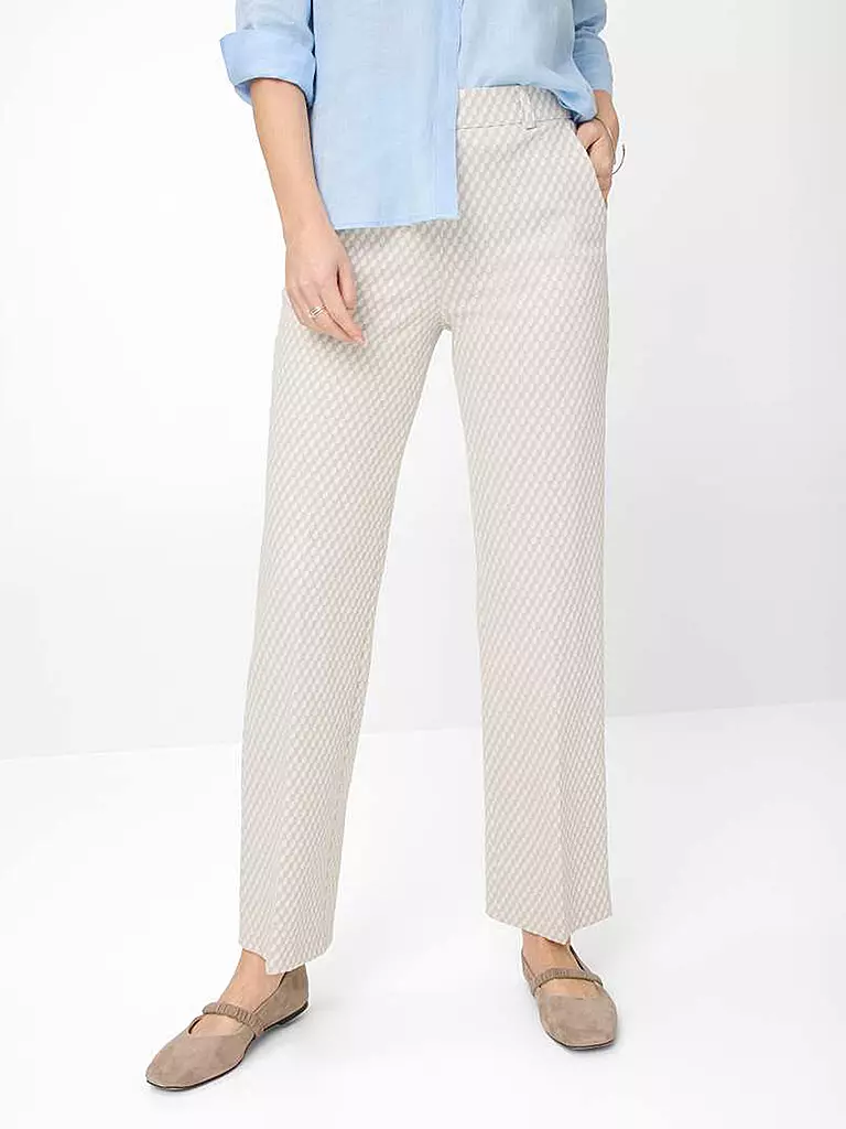 RAPHAELA BY BRAX | Hose Flared Fit LILLYTH | creme