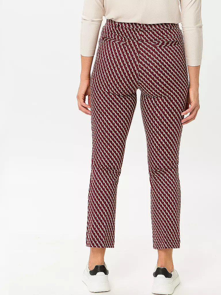RAPHAELA BY BRAX | Hose Slim Fit 7/8 LILLYTH KICK | rot