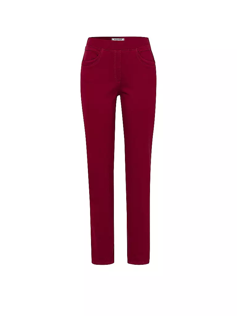 RAPHAELA BY BRAX | Hose Slim Fit PAMINA FUN  | rot