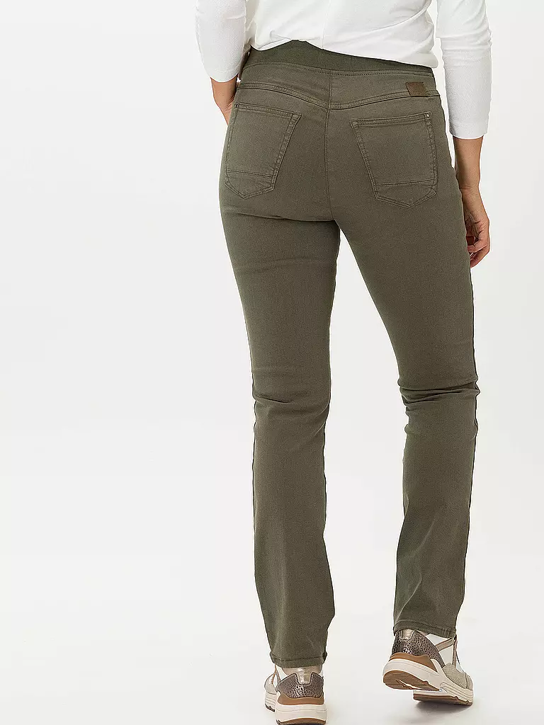 RAPHAELA BY BRAX | Hose Slim Fit PAMINA FUN | olive