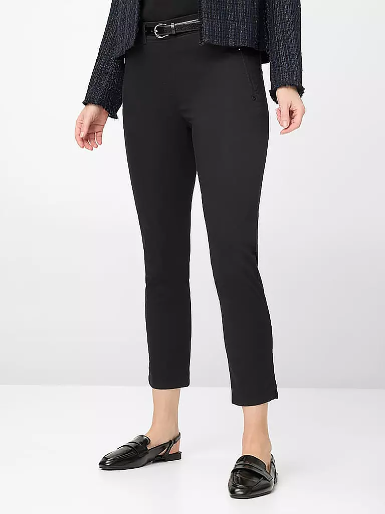RAPHAELA BY BRAX | Hose Super Slim Fit 6/8 LAVINA ZIP | creme