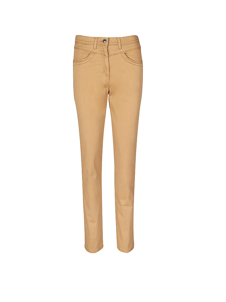 RAPHAELA Laura: Pantaloni Donna In Super Dynamic Cotton Pigment, Modello 5 Tasche - 3