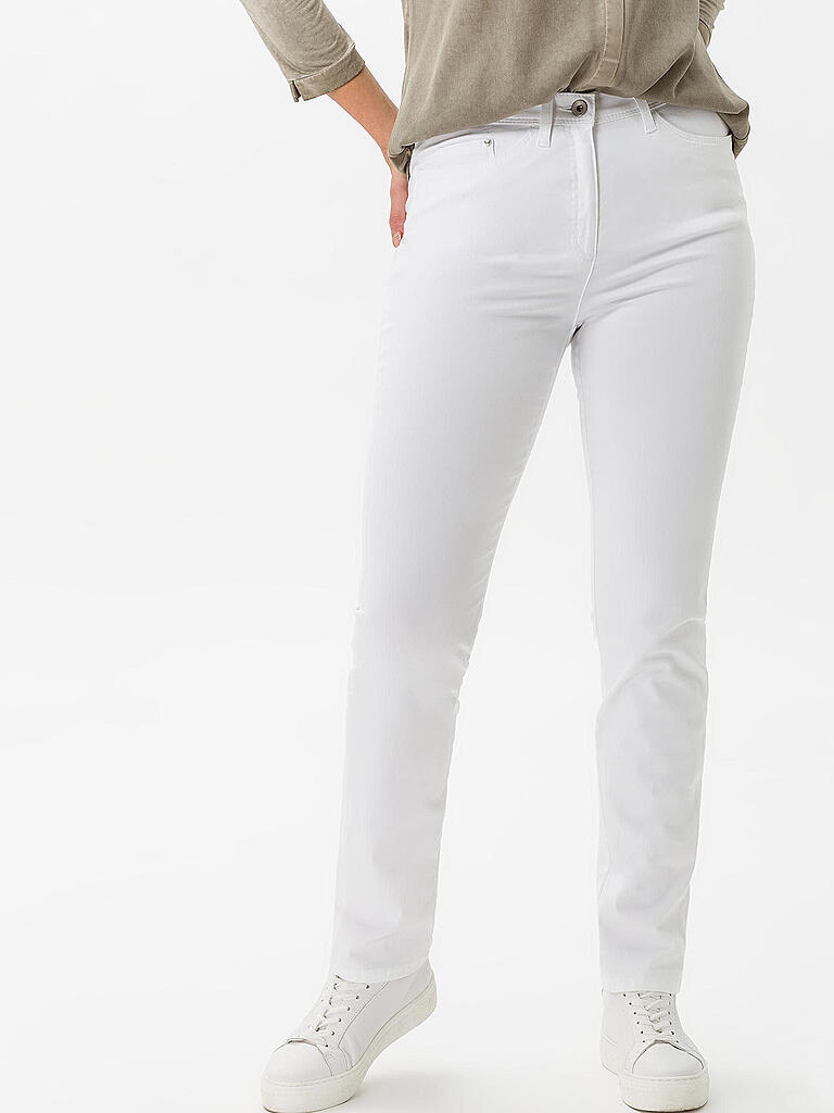 RAPHAELA BY BRAX | Jeans Comfort Plus Fit LAURA TOUCH | weiss