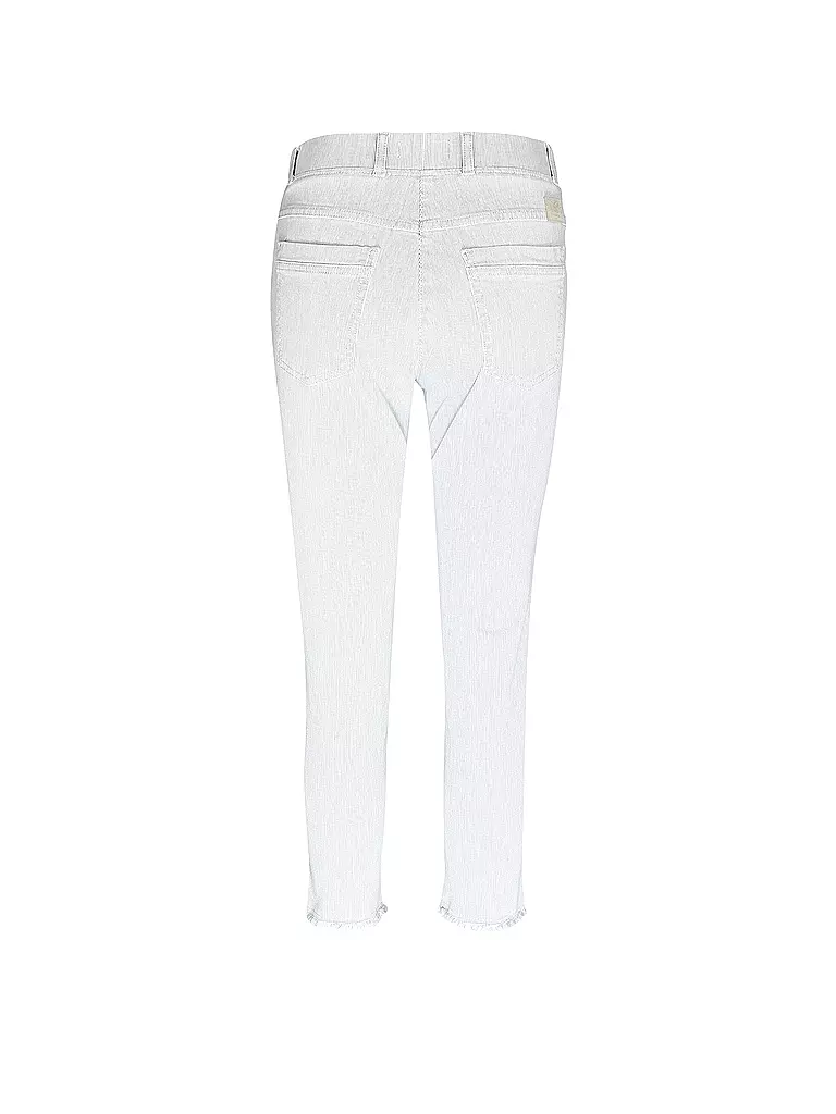 RAPHAELA BY BRAX | Jeans Slim Fit 7/8 LAVINA FRINGE | weiss