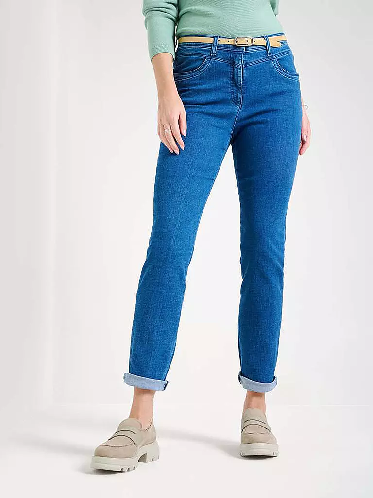 RAPHAELA BY BRAX | Jeans Slim Fit LAURA NEW | dunkelblau