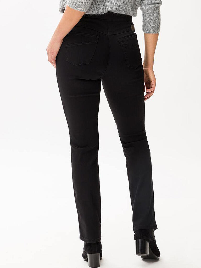 BY Slim Jeans Fit schwarz PAMINA BRAX RAPHAELA