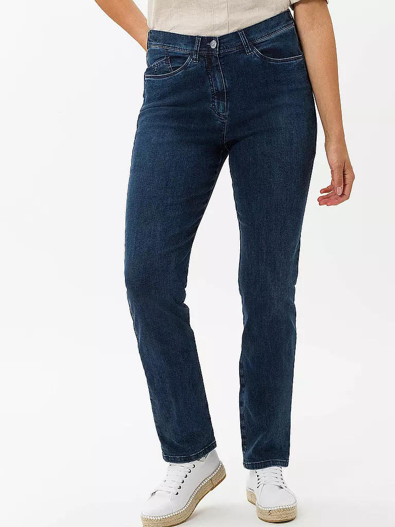 RAPHAELA BY BRAX | Jeans Super Slim Fit LAURA SLASH | blau