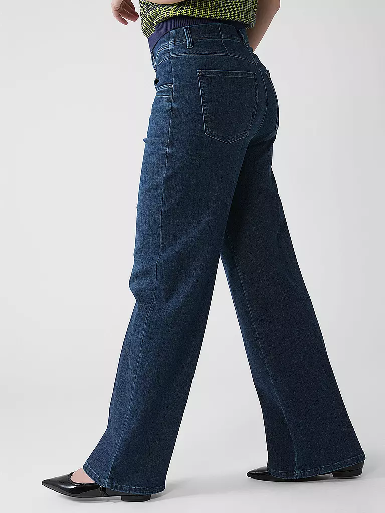 RAPHAELA BY BRAX | Jeans Wide Leg LAURA | hellblau