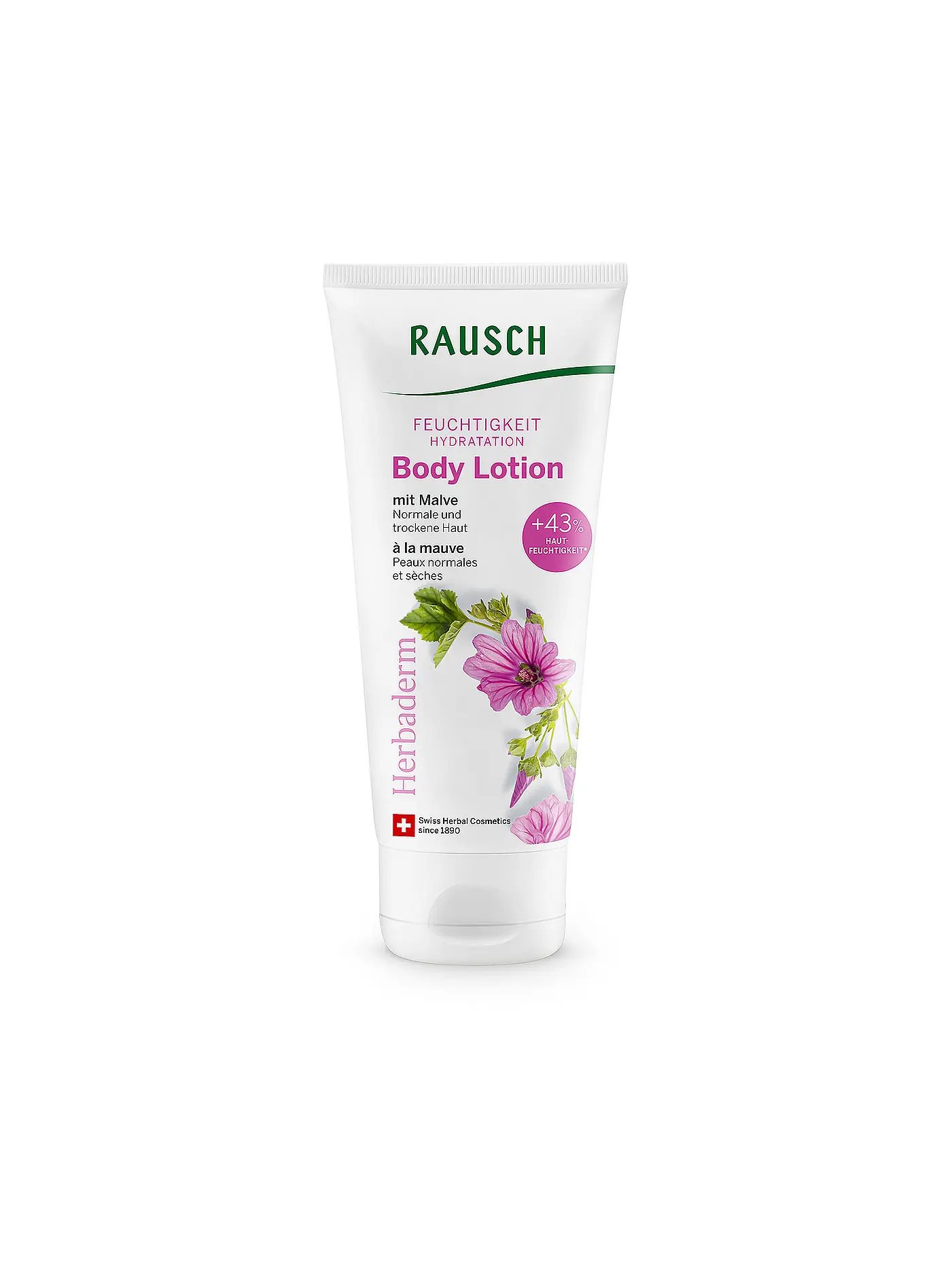 RAUSCH | Feuchtigkeit Body Lotion mit Malve 200ml | keine Farbe