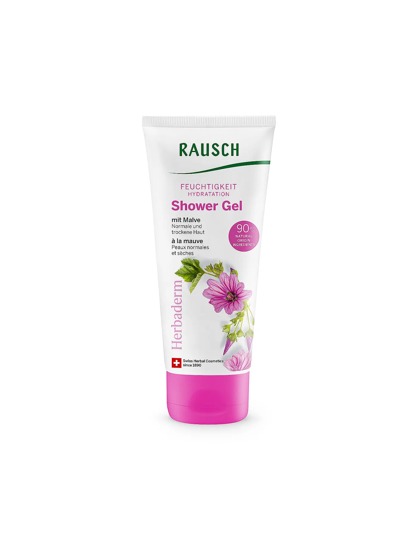 RAUSCH | Feuchtigkeit Shower Gel mit Malve 200ml | keine Farbe