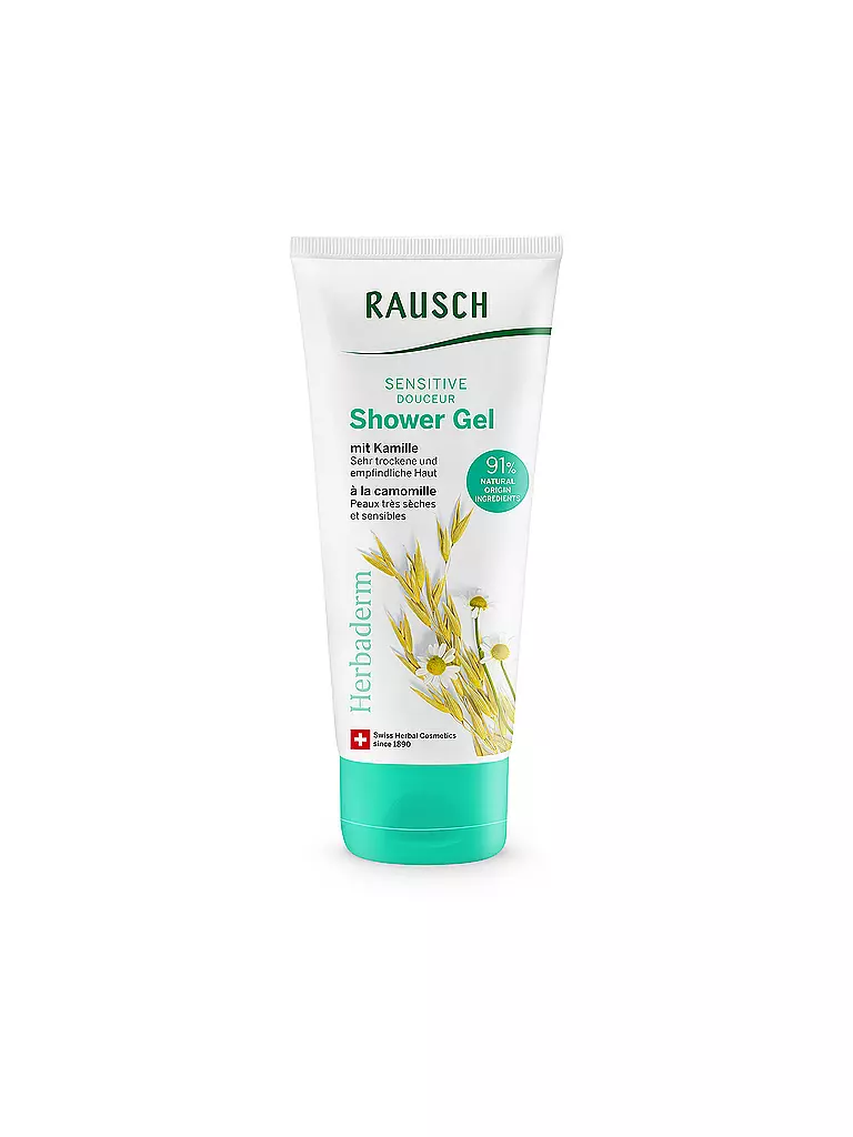 RAUSCH | Sensitive Shower Gel mit Kamille 200ml | keine Farbe