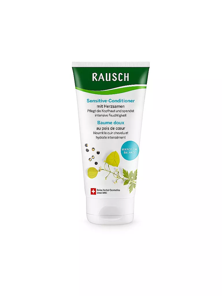 RAUSCH | Sensitive-Conditioner mit Herzsamen 150ml | keine Farbe