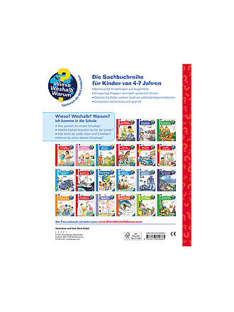 RAVENSBURGER | Buch - Wieso Weshalb Warum - Ich komme in die Schule, Doris Rübel