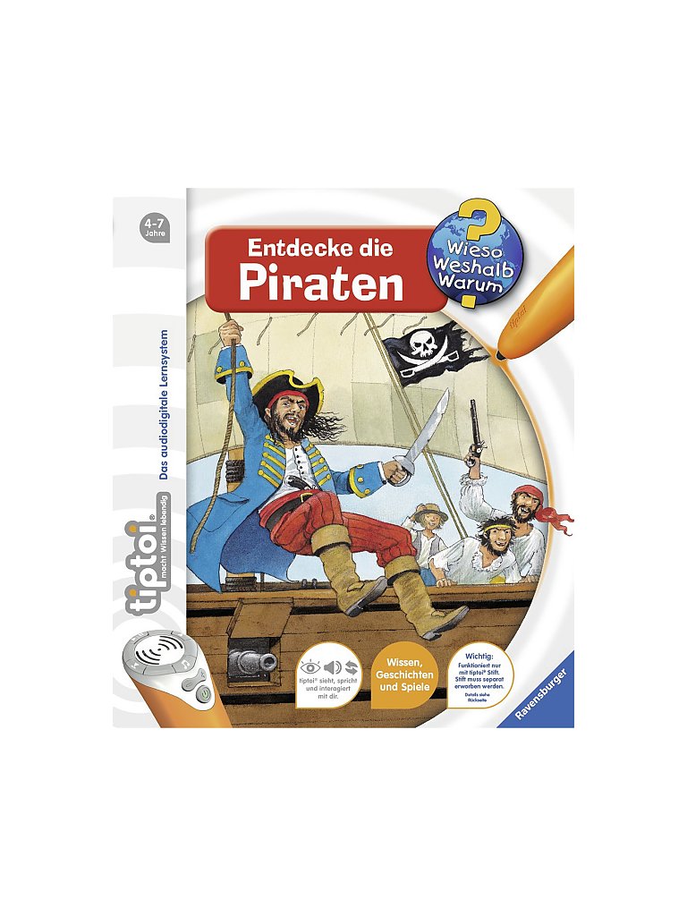 RAVENSBURGER Tiptoi - Entdecke die Piraten