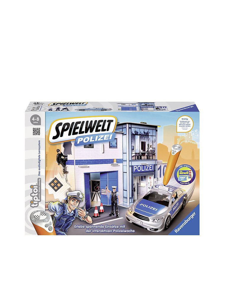 RAVENSBURGER Tiptoi - Spielwelt Polizei