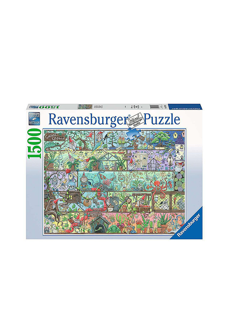 RAVENSBURGER Puzzle - Zwerge im Regal - 1500 Teile