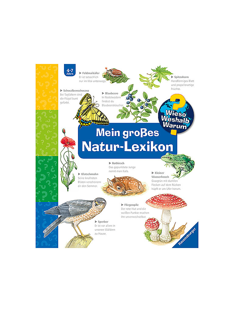 RAVENSBURGER Buch - Wieso? Weshalb? Warum?: Mein großes Natur-Lexikon